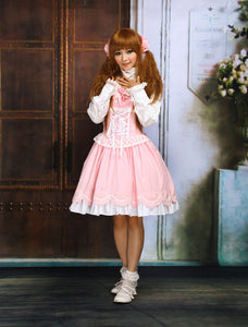 Sweet Ruffles Sleeveless Cotton Lolita Dress