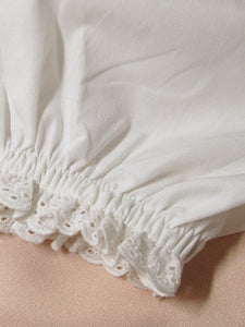 Classic Lolita Bloomers Lace Pleated White Lolita Shorts