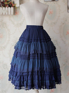 Angle Lace Chiffon Lolita Skirts