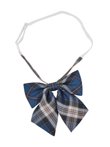 Academic Lolita Accessories Navy Bows Polyester Miscellaneous Sweet Bowknot Cravat