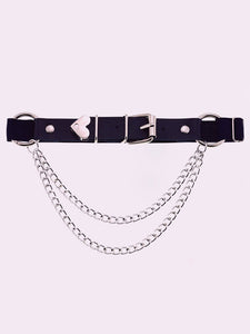 Black Lolita Accessories Chains Polyester Miscellaneous