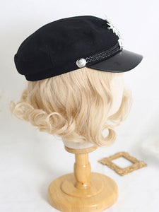 Blond Lolita Hat Metallic Polyester Women Lolita Accessories