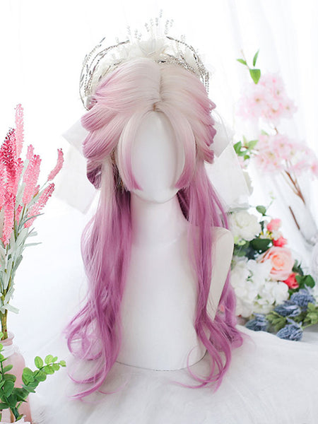 Ombre Lolita Wig Long Heat-resistant Fiber Lolita Accessories