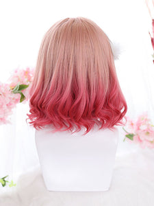 Pink Lolita Wig Medium Heat-resistant Fiber Lolita Accessories