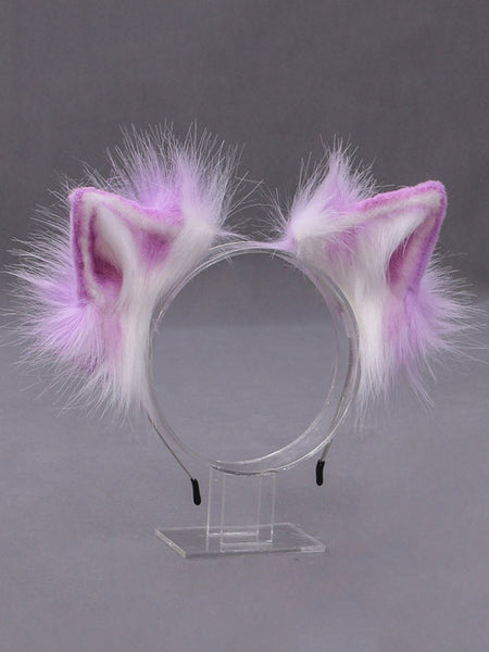 Sweet Lolita Accessories Black Fox Ears Daily Casual Lolita Accessory