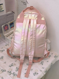 Sweet Lolita Bag Pink Backpack Synthetic Polyester Lolita Accessories Candy Backpack