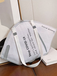 Sweet Lolita Handbag White Canvas Cross-body Bag Lolita Accessories Daily Casual