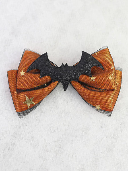 Sweet Lolita Orange Bows Polyester Fiber Miscellaneous Lolita Accessories