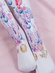 Sweet Lolita Stocking Pink Spandex Animal Print Lolita Accessories